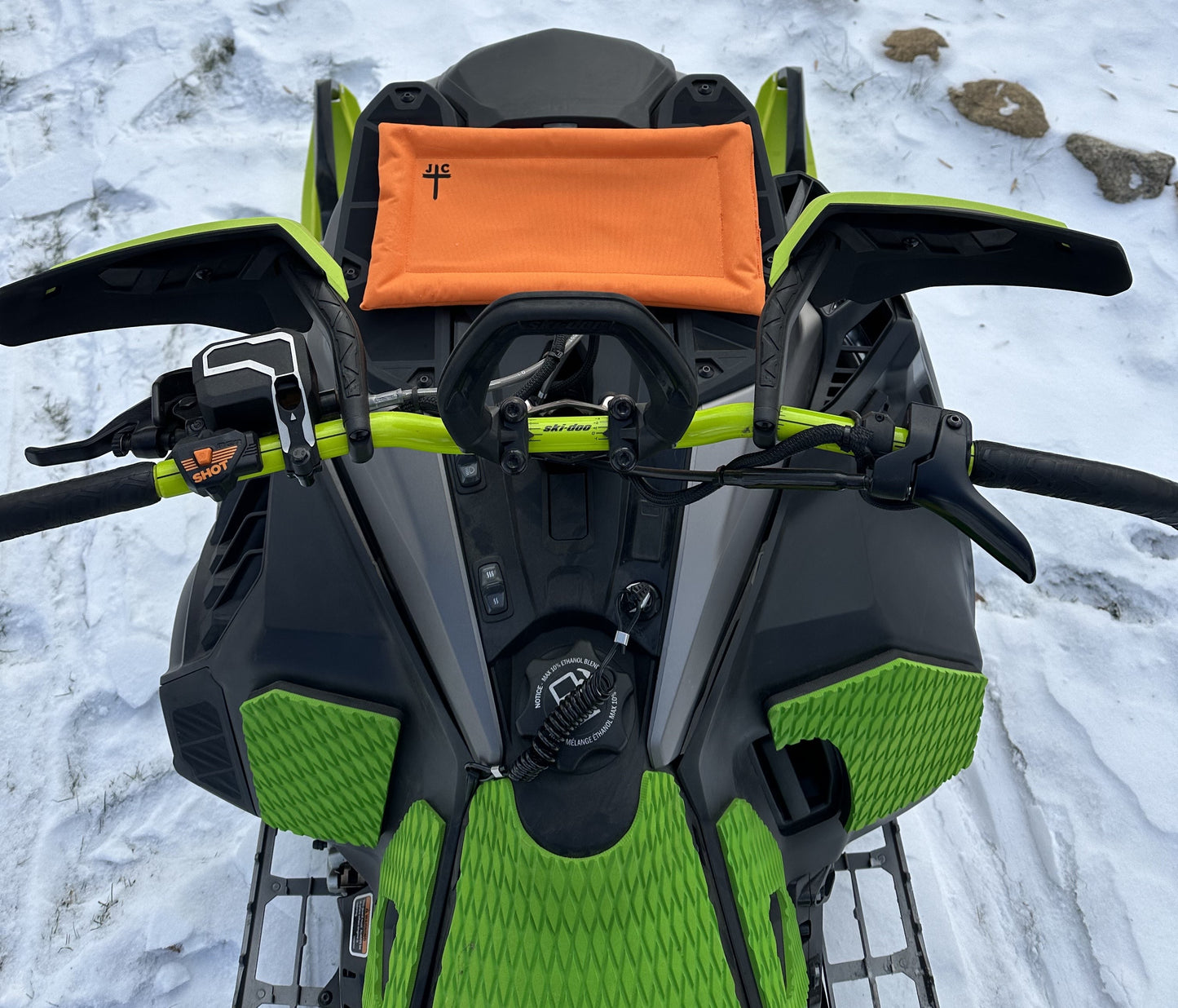 Screen Savior Snowmobile Screen Protector - ORANGE