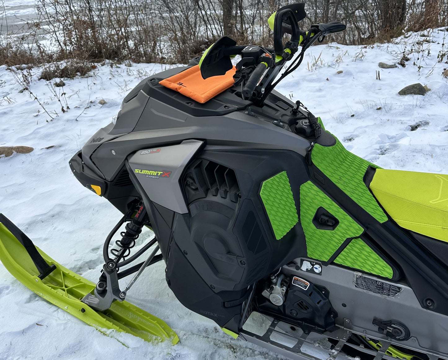 Screen Savior Snowmobile Screen Protector - ORANGE