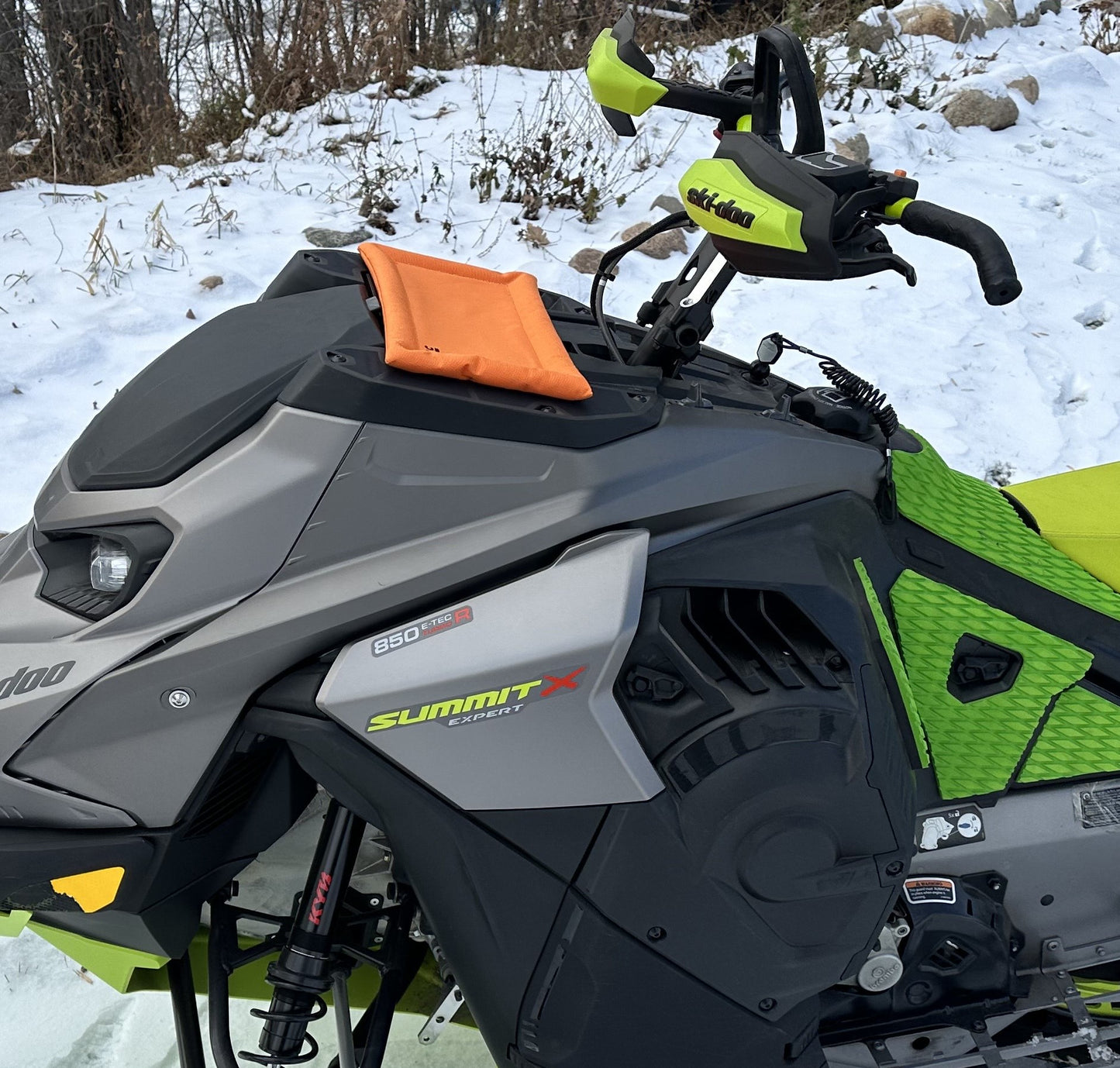 Screen Savior Snowmobile Screen Protector - ORANGE