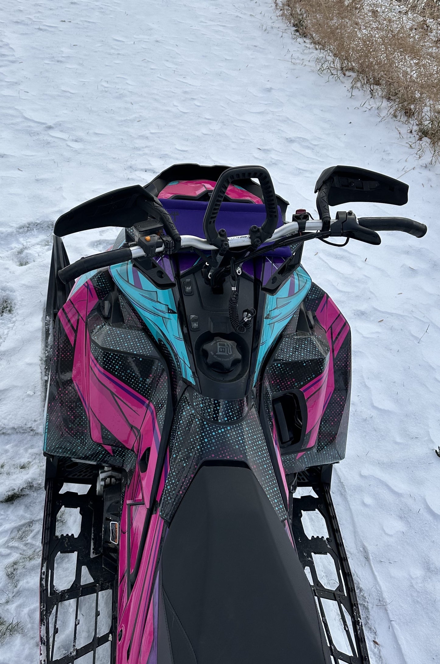 Screen Savior Snowmobile Screen Protector - PURPLE