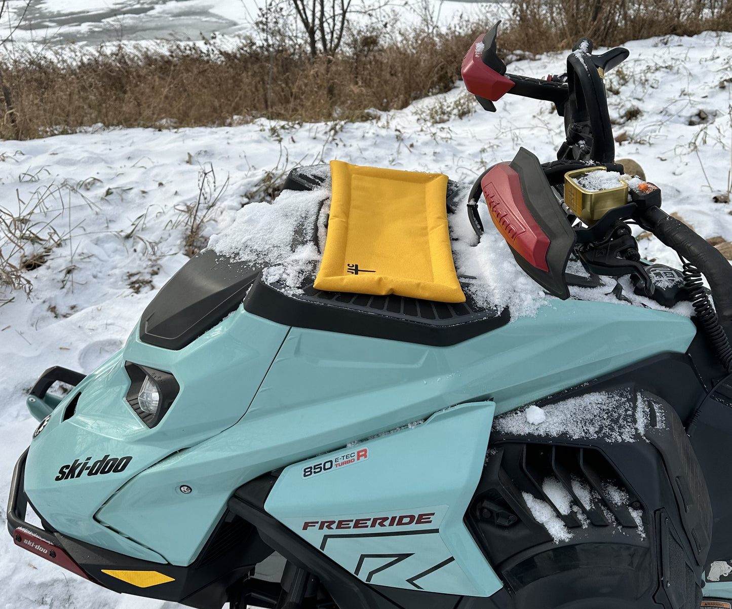 Screen Savior Snowmobile Screen Protector - YELLOW