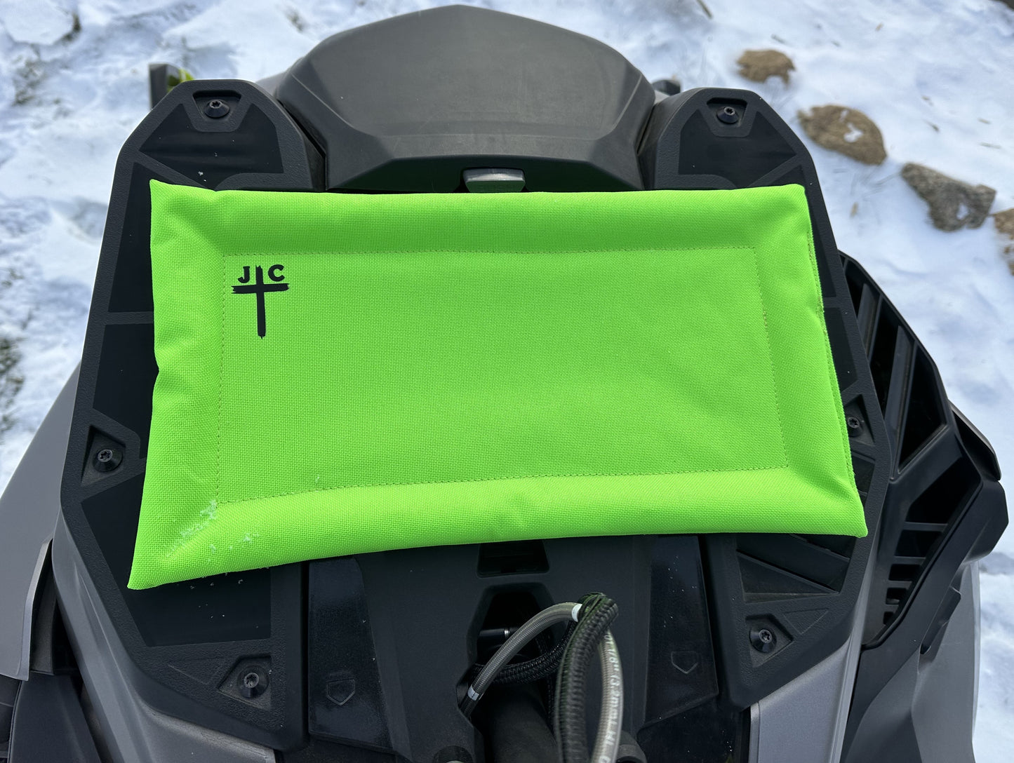 Screen Savior Snowmobile Screen Protector - NEON GREEN