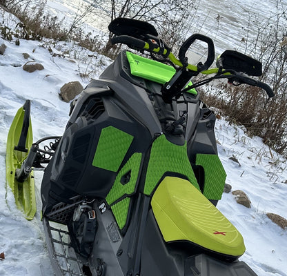 Screen Savior Snowmobile Screen Protector - NEON GREEN