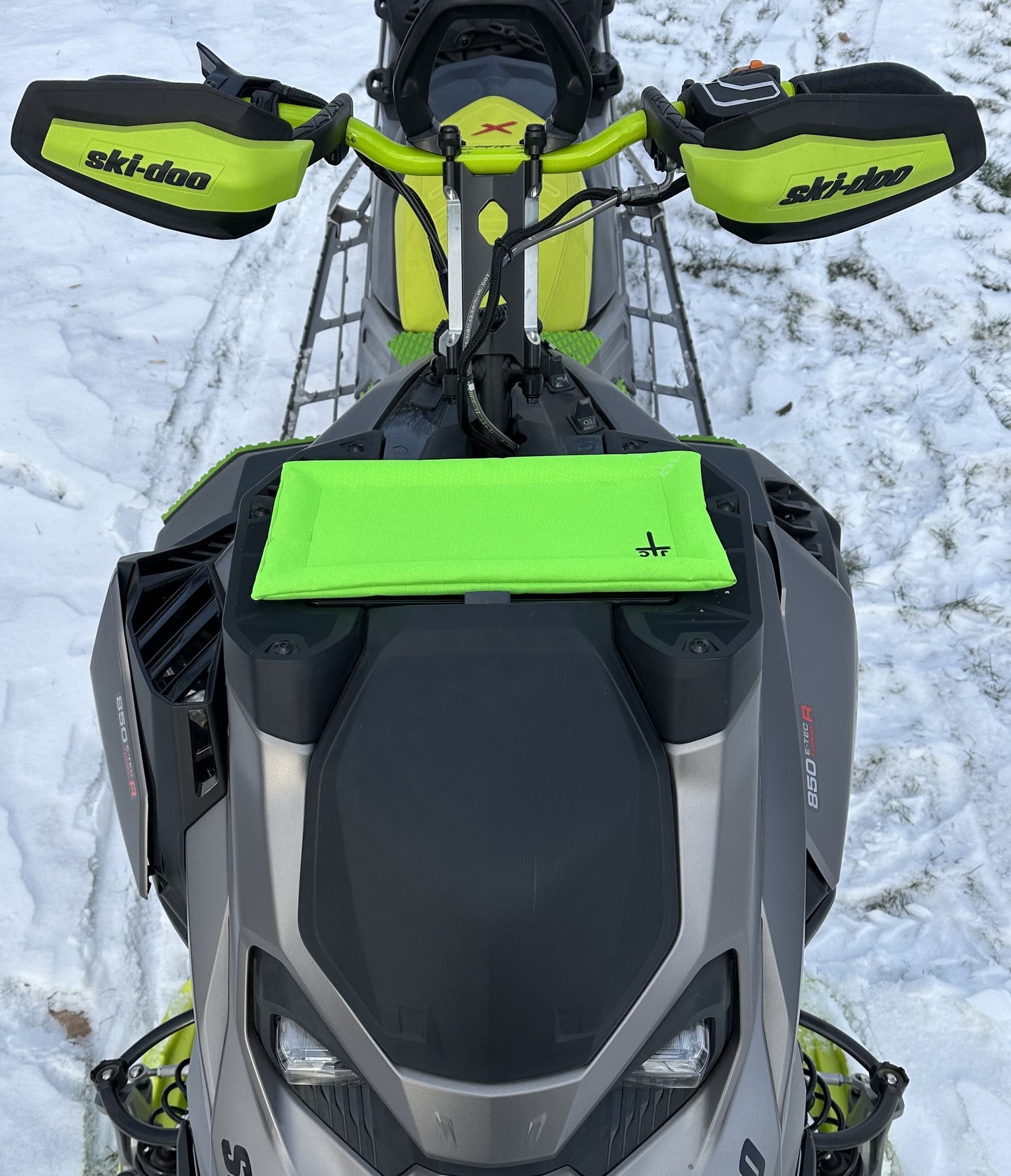 Screen Savior Snowmobile Screen Protector - NEON GREEN