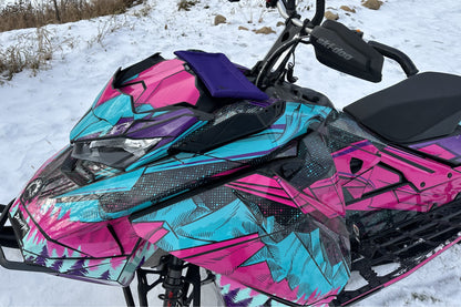Screen Savior Snowmobile Screen Protector - PURPLE
