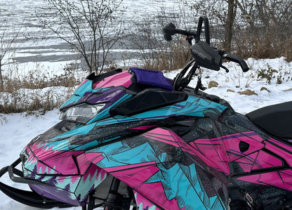 Screen Savior Snowmobile Screen Protector - PURPLE